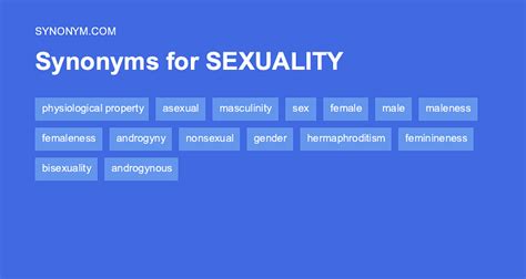 sexual synonyms|SEXUALITY Synonyms: 23 Similar Words .